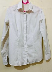 White Striped Shirt
