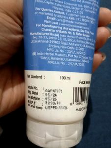 1% kojic acid daily face wash