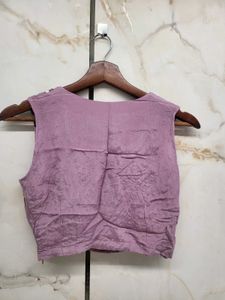 Ethnic Lavender Co Ord Set