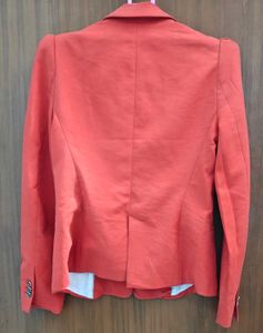 ZARA BASIC Coral Blazer
