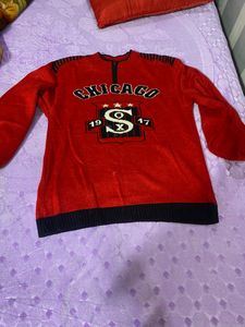 Unisex Chicago Red Sweatshirt