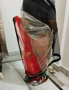 Sattan + Fine Net Saree