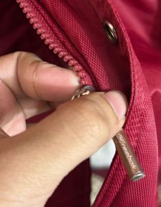 Vintage Red Long Reebok Jacket