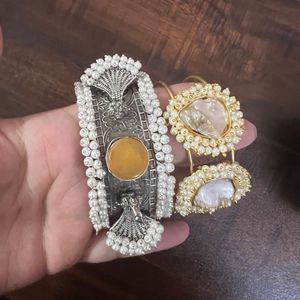 Golden pearl Adjustable Cuff