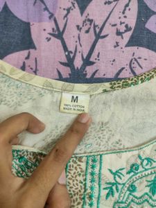 Floral Embroidered Kurti