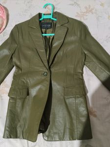 Leather Blazer For Women