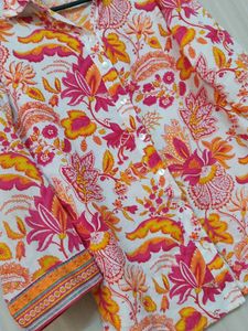 Floral Print Shirt