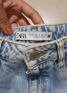 Zara Ripped Denim