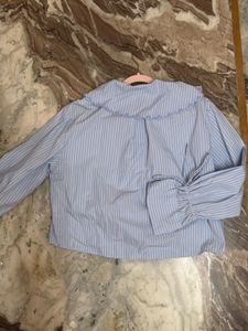 H&amp;M Pure Cotton Blouse/top, Worn Only Once