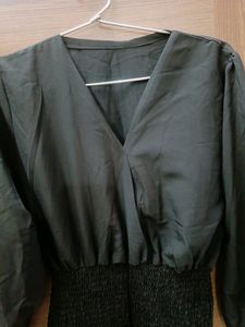 Black One Piece For Women Free Size .