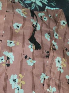 Floral Print Kurta