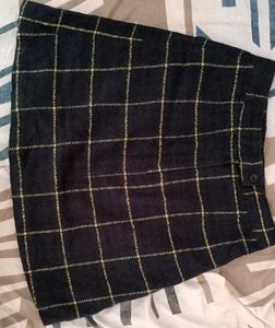 Mini Navy Blue Skirt