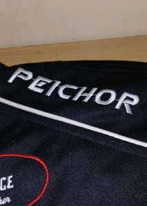 Black Pacthed Racer Jacket