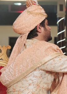 Groom Sherwani, Pagdi,mala,pajami&amp; Dupptta