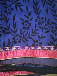Flora Design Saree