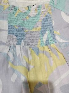 Vintage Pastel Floral Dress