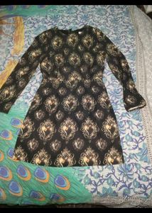 Women Printed Slimfit Dresss Imported Korean