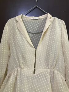 Soft Sheer Blouse Fits smS/M