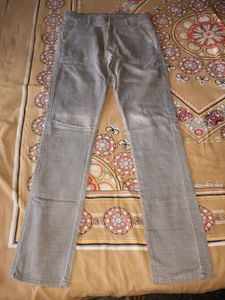 Gray Denim Jeans