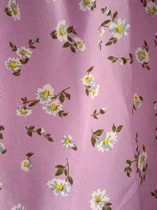 Crop Top Floral Print XL Size