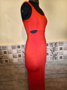 BOGO🎁Buy One Get 1 Free🎁Red Bodycon Maxi Dress
