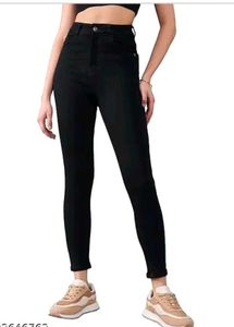Black Skin Fit Jeans
