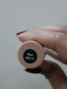 Yellow Golden Pearl Nail Polish
