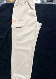 Puma Beige Cargo Pants