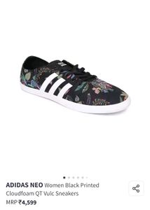 Floral Adidas Neo Sneakers