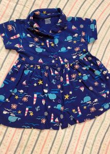 Cute Nautical Baby Dress