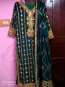 Heavy Sequence Wedding Kurta Set