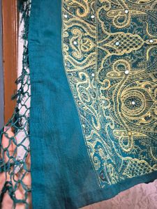 Elegant Teal saree