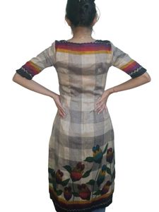 Floral Print Kurta