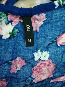 Blue Floral Dress