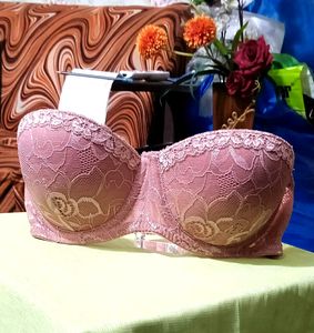 Demi Cup Lace Bra Pushup Underwire