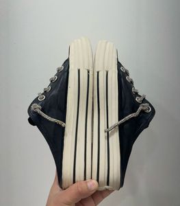 Converse inspired Leather Mules