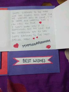 Handmade Birthday Card For Him