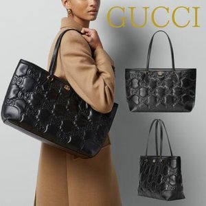GUCCI CALFSKIN SHOPPER TOTE BAG*/50 Percent Off
