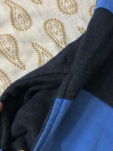 Striped Sleeveless Hoodie