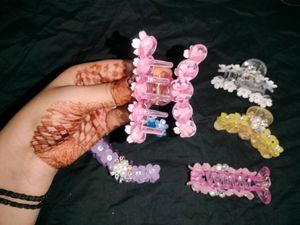 Flower Hair Claw Clips - single unit