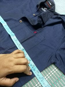 Full Hand Blue Shirt (XL Size/ 40 Inch)