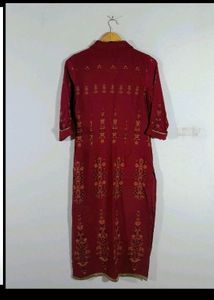 W Kurta Gota Lining