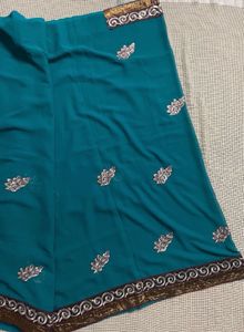 New Saree With Blouse