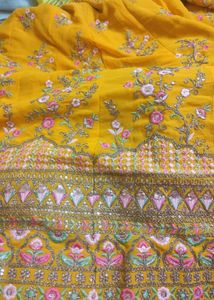 Heavy Lehenga With Canvas