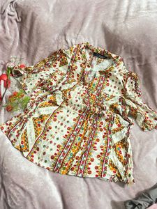 Floral Print Top