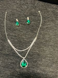 Artificial Diamond neck piece set