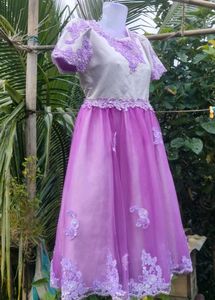 Lavender Lace Dress