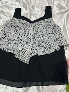 Star Print Sleeveless Tank Top