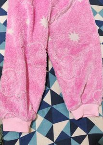 Cute Pink Pajama Set For Winter