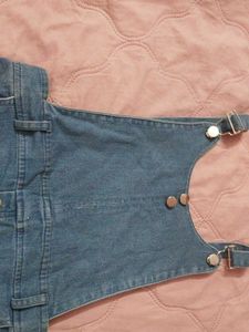 Denim Overall Dress